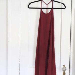 Audrey Maxi Dress in Brick